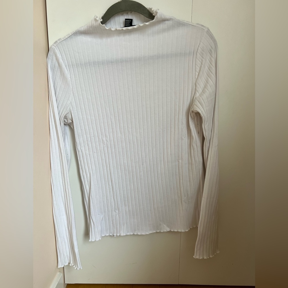 Two tops, long sleeve, really cute for work or casual evenings out.